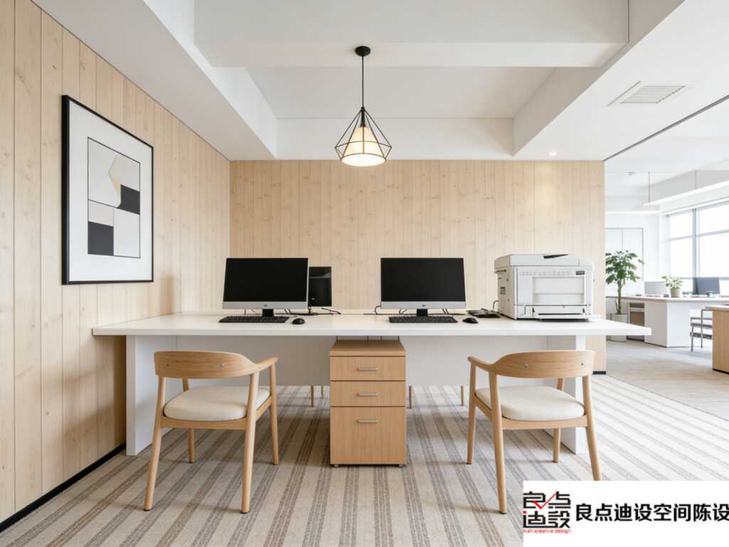 原木风办公室软装设计|打工人看了都不想下班!